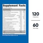 Nutricost Methylated Vitamin B Complex 120 Capsules - (60 Servings) Gluten-Free