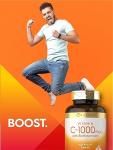 Carlyle Vitamin C 1000mg | with Rose Hips and Citrus Bioflavonoids | 250 Caplets | Vegetarian, Non-GMO, Gluten Free Supplement