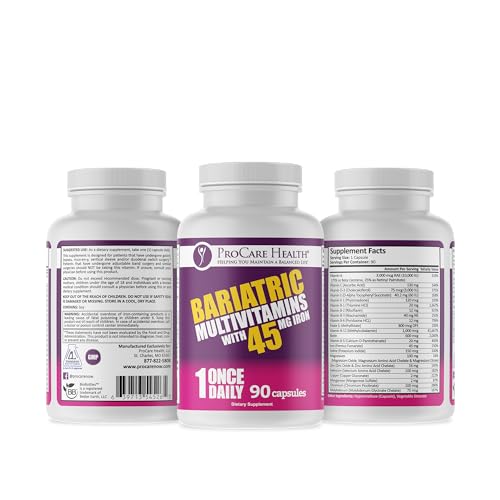 ProCare Health Bariatric Multivitamin Capsules - 90 Count