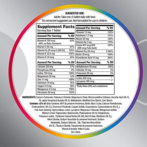 Centrum Silver Multivitamin 50+ for Adults - 125 Count