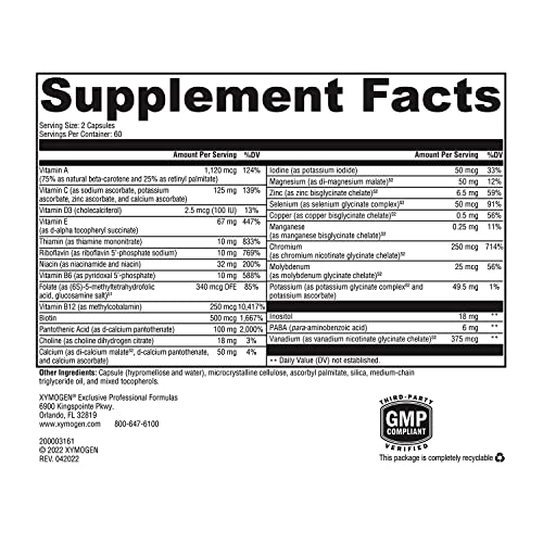 XYMOGEN ActivNutrients Multivitamin for Wellness Support