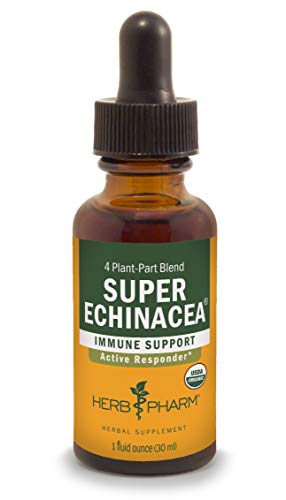 Certified Organic Echinacea Liquid Extract - 1oz