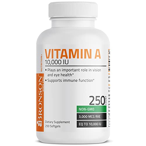 Premium Vitamin A 10,000 IU Softgels for Health