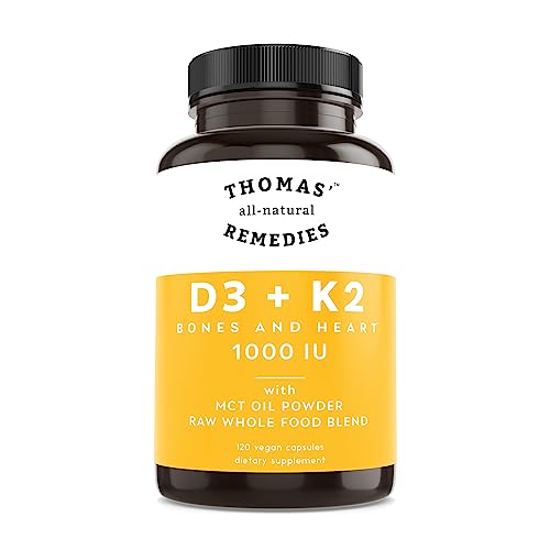 Thomas' D3 + K2 with MCT Oil Blend
