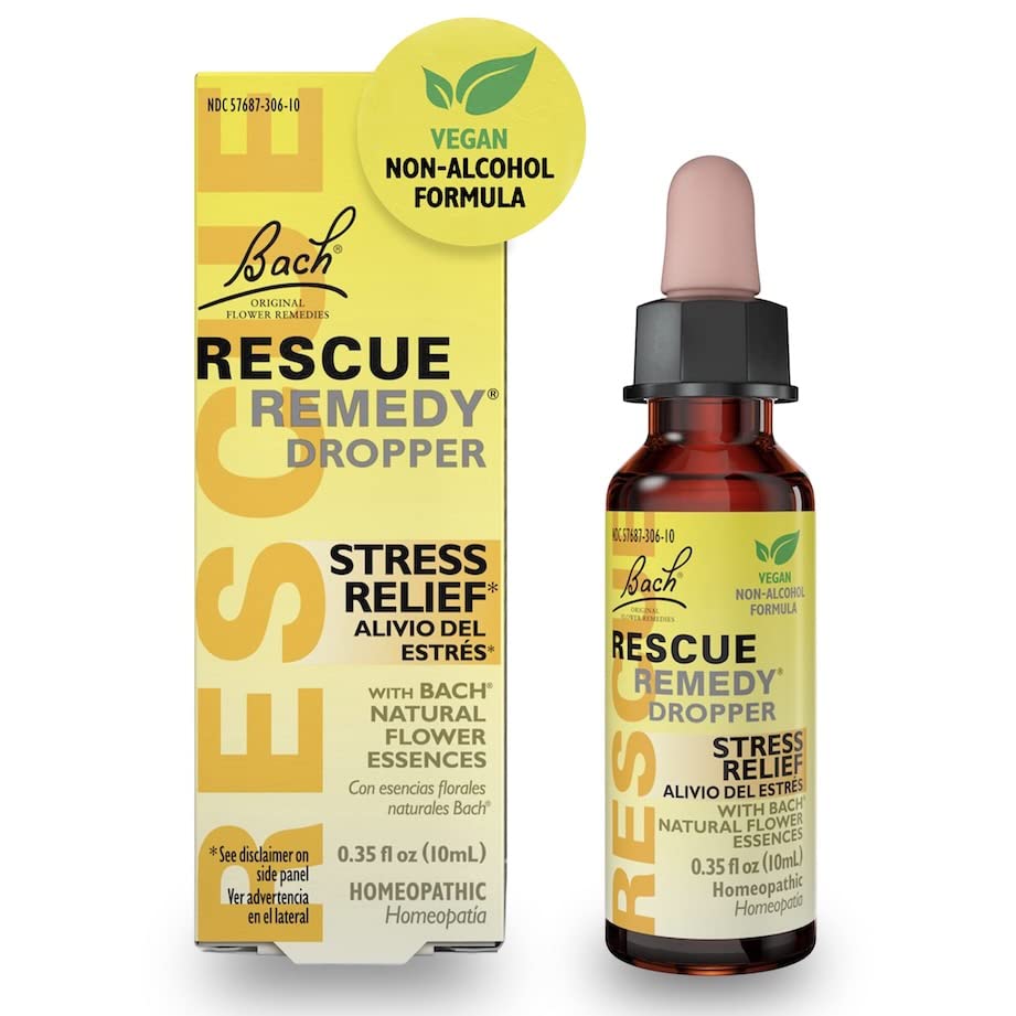 Bach Rescue Remedy Dropper for Natural Stress Relief
