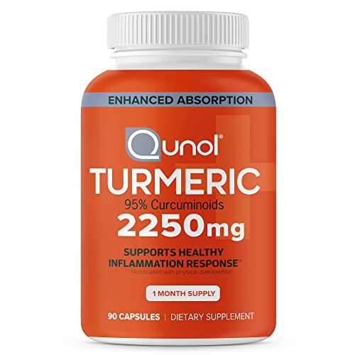 Extra Strength Turmeric Curcumin with Black Pepper, 90 Veg Capsules