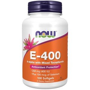 NOW Vitamin E 400 IU Antioxidant Support