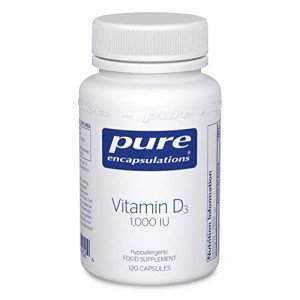 Pure Encapsulations Vitamin D3 1,000 IU - 120 Capsules