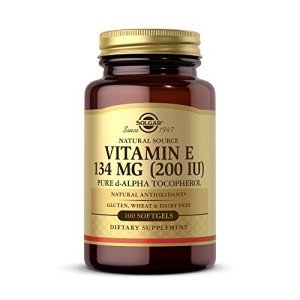 Solgar Natural Vitamin E 200 IU Softgels 100ct