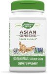Nature's Way Asian Ginseng for Energy, 100 Capsules