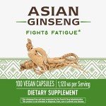 Nature's Way Asian Ginseng for Energy, 100 Capsules