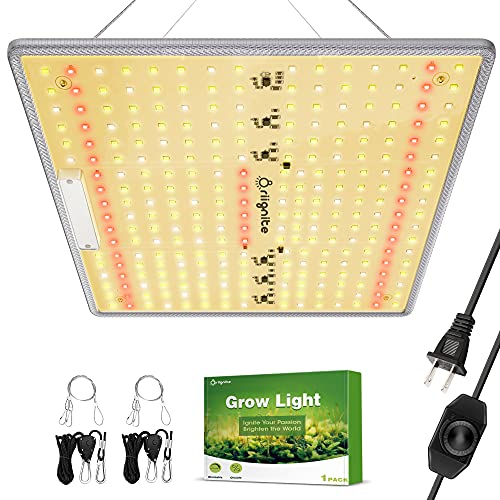 Briignite Grow Lights, LED Grow Light, 45W LED Grow Light, Full Spectrum LED Grow Light with Samsung LM281B LEDs, 2x2ft Coverage Plant Grow Light, Dimmable Grow Light for Indoor Plants, Seedling