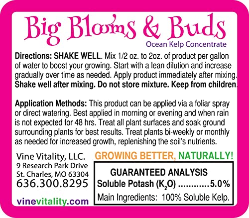 Big Blooms & Buds 8oz. x 3 Stage Nutrient Rich Growing Suite