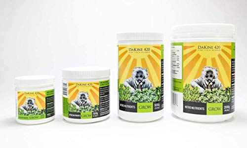 DaKine 420 Nitro Hydroponic Nutrients GROW(500g) - Indoor Plant Fertilizer Advanced Hydroponic Fertilizer For Healthy Growth