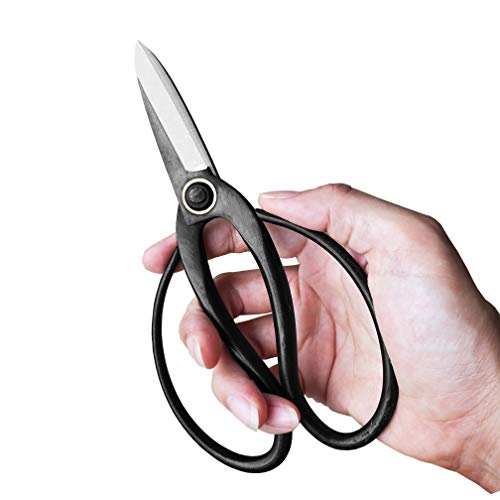 gonicc Professional 7.3" Bonsai Scissors(GPPS-1012), For Arranging Flowers, Trimming Plants, For Grow Room or Gardening, Bonsai Tools. Garden Scissors Loppers.