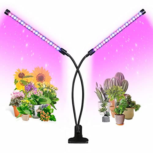 Grow Light, Ankace 5 Dimmable Levels Plant Grow Lights for Indoor Plants with Red Blue Spectrum, 3 Modes Timing Function