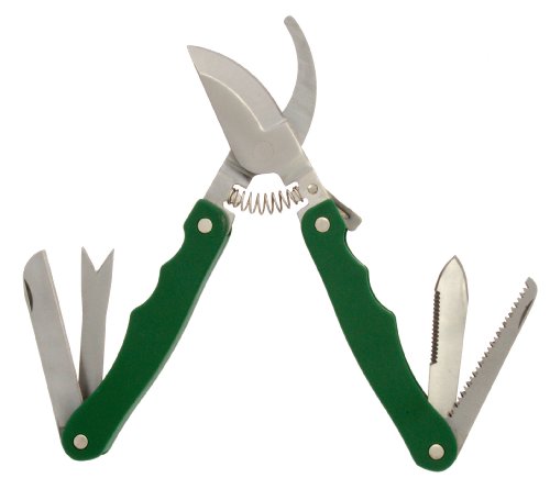 Zenport MFT45 Grafting/Budding/Pruning/Garden 7-in-1 Multi Tool with Case