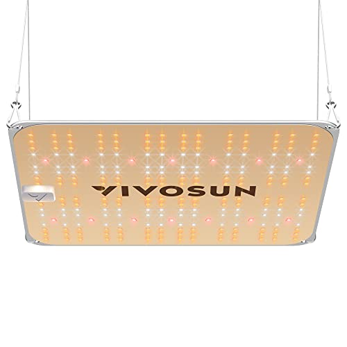 VIVOSUN VS1000E LED Grow Light, 2 x 2 Ft. LED Plant Light with Samsung Diodes and Sunlike Full Spectrum for Indoor Plants, Seedlings, Vegetables, and Flowers