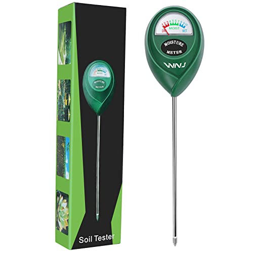 2 Pack Soil Moisture Meter, Plant Water Monitor, Lawn Moisture Meter，Soil Hygrometer Sensor for Gardening, Farming, Indoor and Outdoor Plants