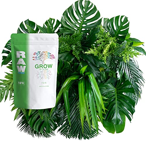 RAW All in One Grow - Complete Plant Nutrition to Increase Plant Growth Veg Stage Plant Food Indoor and Outdoor use 2 oz