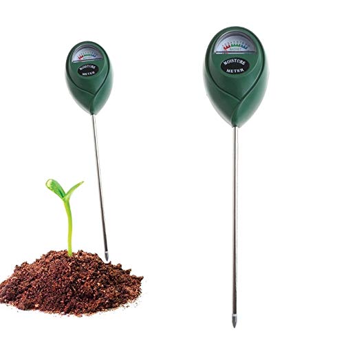 BeFirst Soil Tester Moisture Sensor Meter,Hygrometer Moisture Sensor for Garden, Farm, Lawn Plants Indoor & Outdoor(No Battery Needed) (2 Pack Round)