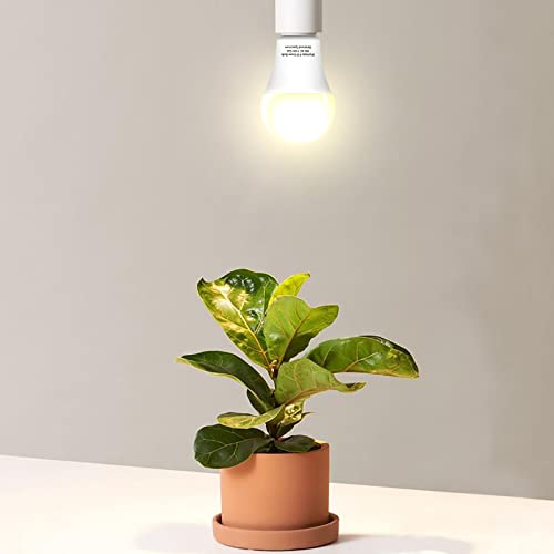 3 PACK Grow Light Bulb Indoor Grow Light,A19 Full Spectrum Plant Light bulb,E26 110V 9W Grow Bulb Replace up to 100W, Plant Light Bulb for Indoor Plants, Flowers, Greenhouse, Indore Garden, Hydroponic