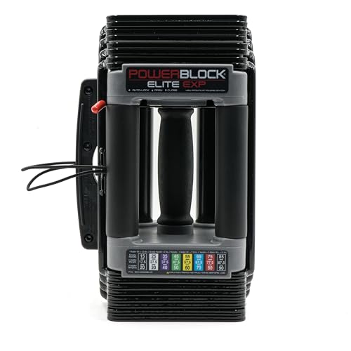 Adjustable Dumbbells Set: PowerBlock Elite EXP (5-50 lbs)