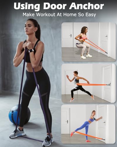 Zacro Resistance Bands Set, Pull Up Assistance for Home