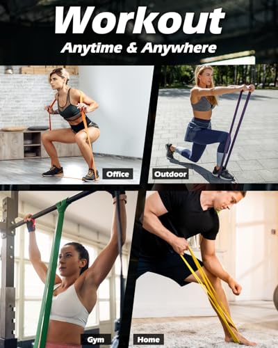 Zacro Resistance Bands Set, Pull Up Assistance for Home