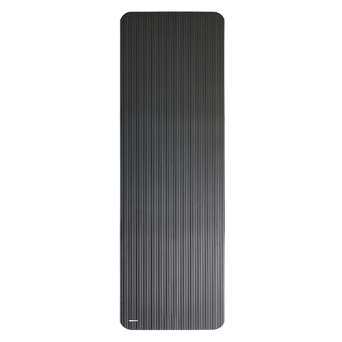 Extra Thick Exercise Yoga Gym Floor Mat, Black