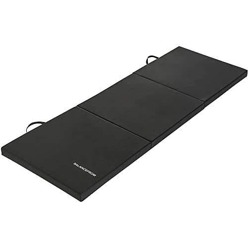 BalanceFrom 2-Inch Thick Exercise Mat for Home Gym