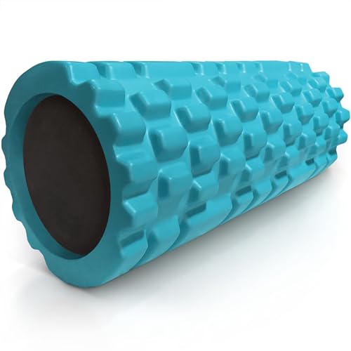Medium Density Deep Tissue Foam Roller by 321 STRONG