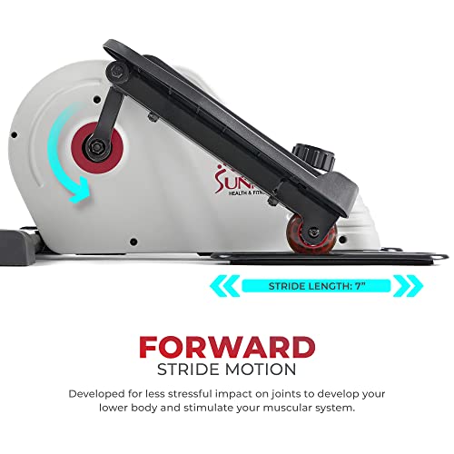 Sunny Health Fully Assembled Magnetic Under Desk Peddler
