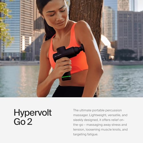 Hyperice Hypervolt Go 2 Massage Gun in Black