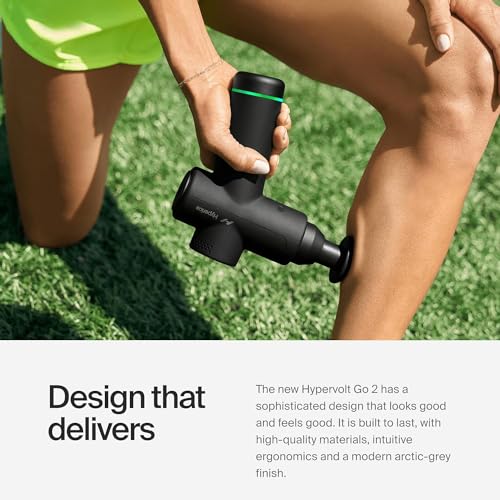 Hyperice Hypervolt Go 2 Massage Gun in Black