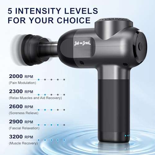 Bob and Brad C2 Massage Gun with 5 Speeds