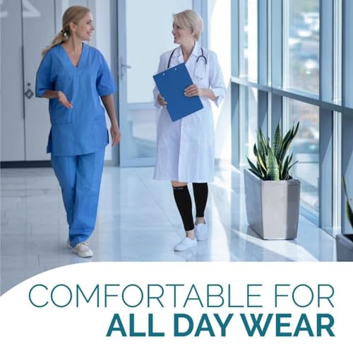 Unisex Calf Compression Sleeves - Footless Leg Support