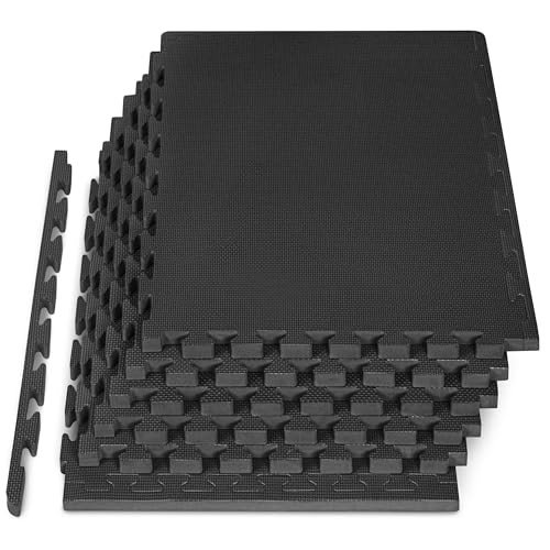 ProsourceFit Extra Thick Puzzle Exercise Mat Set
