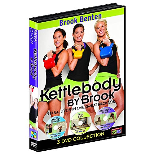 GoFit Brook Benton Kettlebody by Brook Workout DVD Set- 3 Disk Series