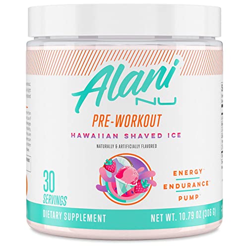 Alani Nu Pre Workout Supplement - Hawaiian Shaved Ice