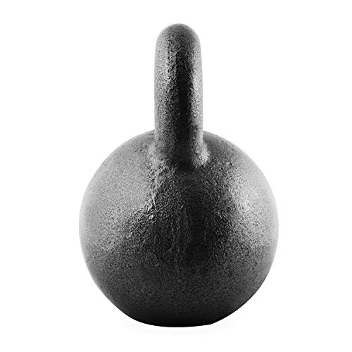 WF Athletic Supply Hammerstone Painted Cast Iron Kettlebells, Home & Gym Equipment, Great for Strength Training, Full Body Workout & Crossfit Training, Color & Size Options Available in 10-80 Pounds
