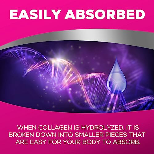 Hydrolyzed Collagen Peptides - Hair, Nail, Skin, Bone Health - 120 Capsules