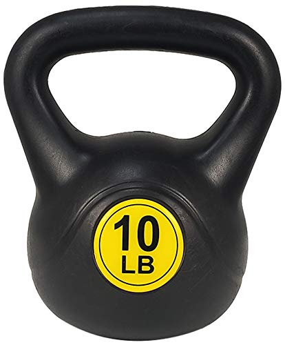 BalanceFrom Wide Grip Kettlebell Exercise Fitness Weight Set​, 45LB Set of 3: 10/15/20