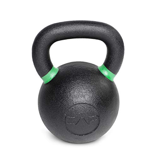 CAP Barbell Cast Iron Competition Kettlebell Weight, 53 Pound, Black/Green