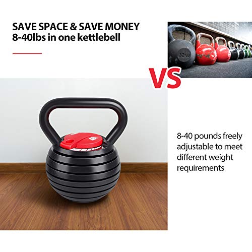 Adjustable TopMade Kettlebell Set for Home Fitness