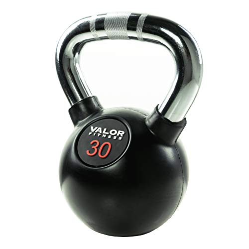 Valor Fitness CKB-70 Chrome Kettlebell, 70 lb