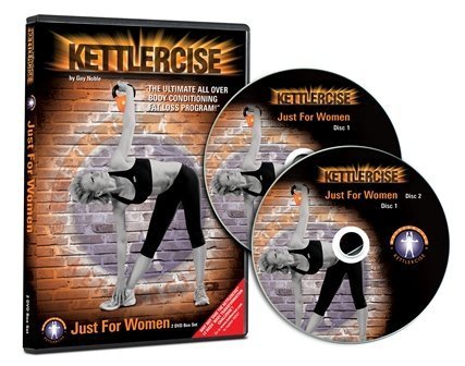 Kettlercise Just for Women Vol I, 2 Disc DVD Set, Ultimate Kettlebell Fat Loss & Toning Programme