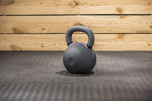 Lifeline Kettlebell Weight for Whole-Body Strength Training 36 kg/80 lb - Black