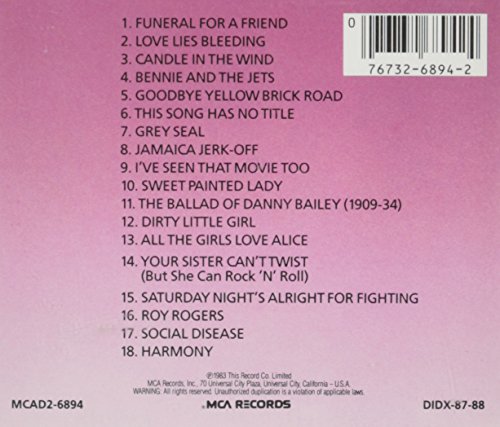 Elton John - Goodbye Yellow Brick Road CD