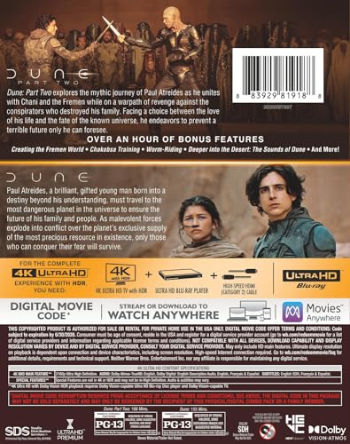 Dune: 2-Film Collection 4K Ultra HD